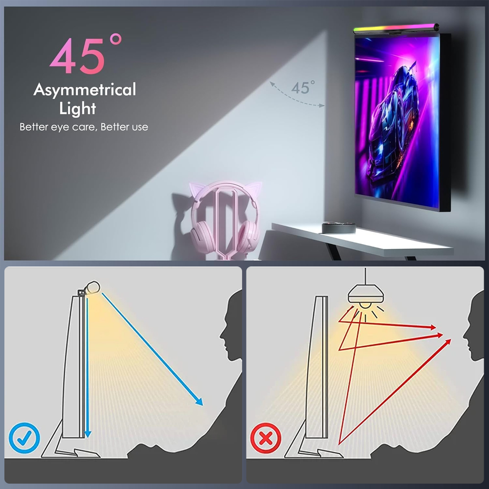 Wifi Computer Lightbar Monitor - Tech Table Accessories recension och pris