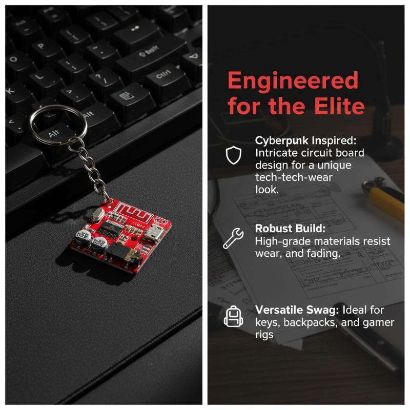 Circuit Board Keychain Vintage - Tech Accessories Backpack recension och pris