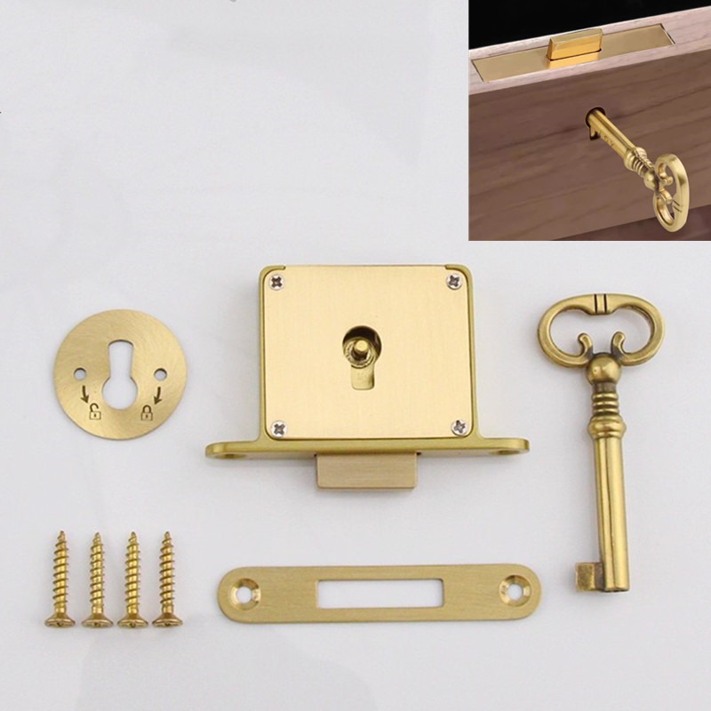 1PC Antique-style Drawer Lock  - High Tech Office Accessories recension och pris