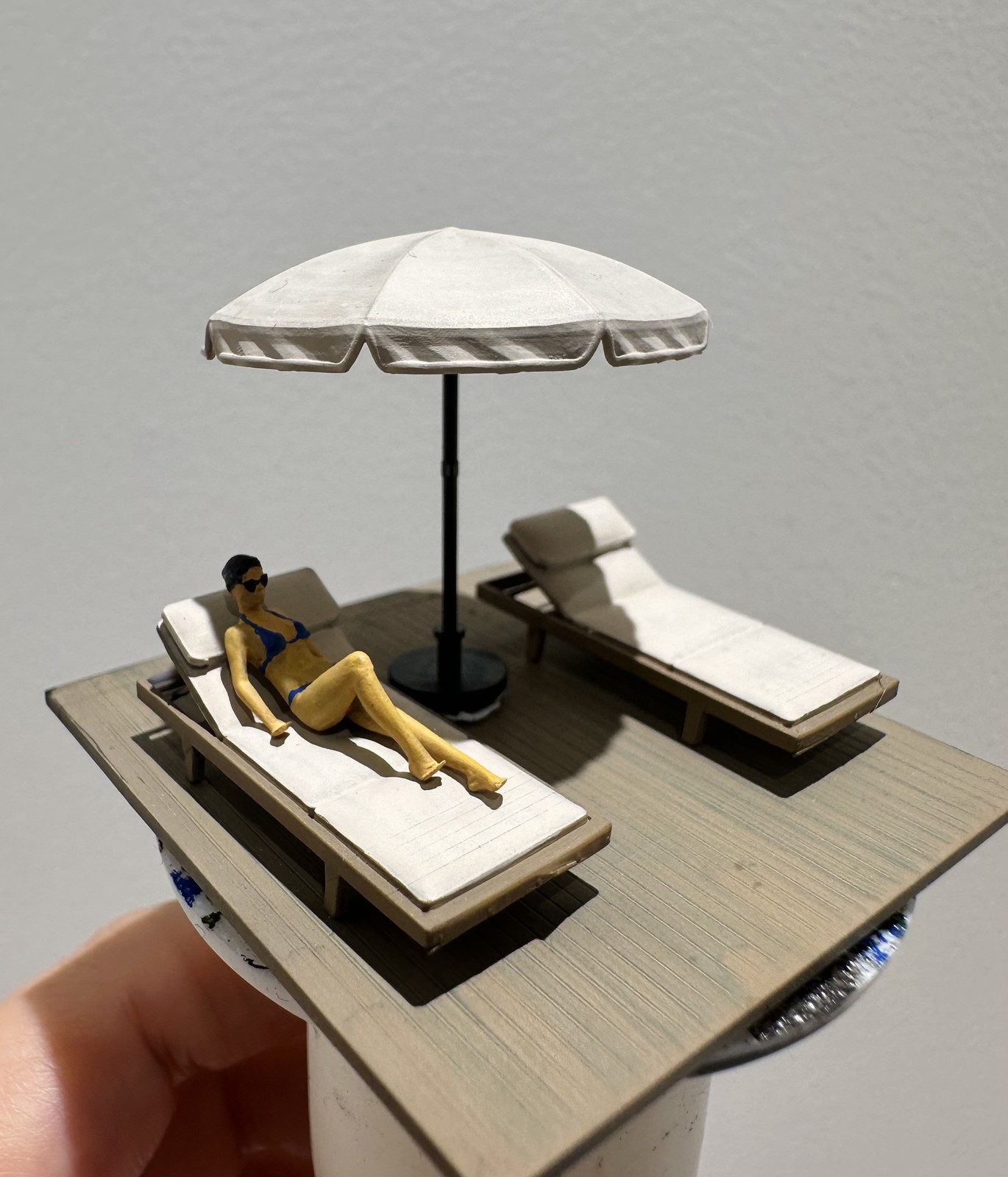 Diorama 1/64 Sun Bathing Micro - Tech Table Accessories recension och pris