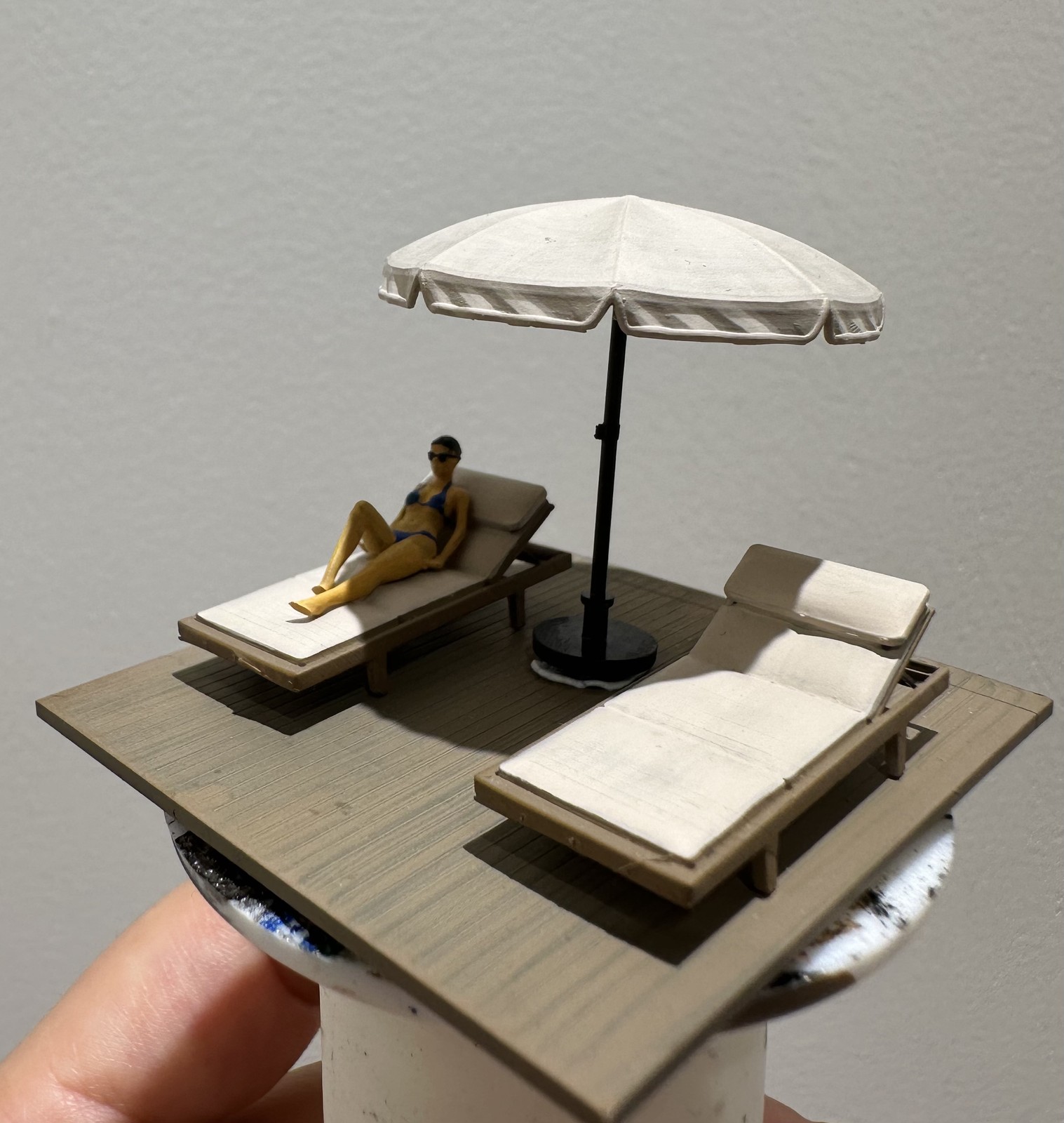 Diorama 1/64 Sun Bathing Micro - Tech Table Accessories recension och pris