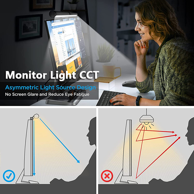 40CM RGB Atmosphere Table Lamp - Monitor Light Bar recension och pris
